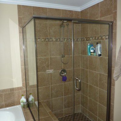 Custom shower remodel 8